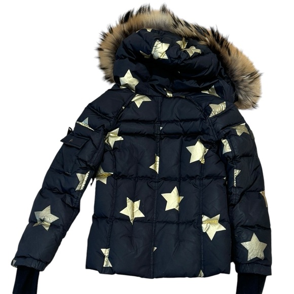 SAM. Designer girls down winter coat- size 10. - Picture 3 of 6